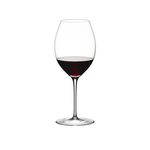 Хрустальный бокал для красного вина Hermitage ручной работы, 590 мл, прозрачный, серия Sommeliers, Riedel